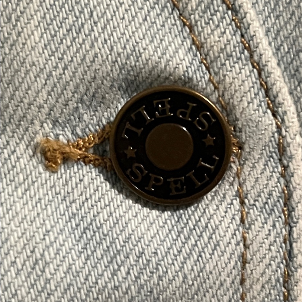 NWTS SPELL DAYDREAMER DENIM VEST - Picture 8 of 17